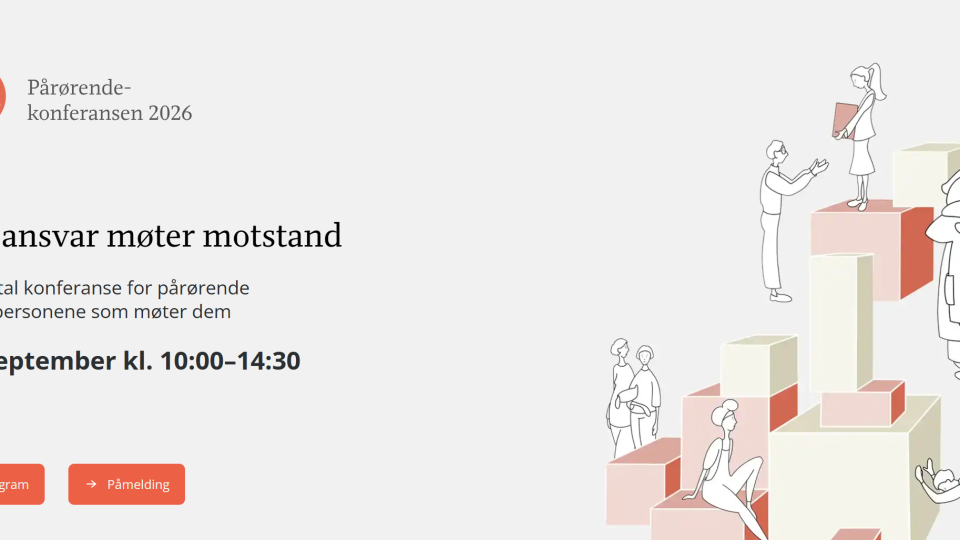 Lenke til artikkel: Pårørandekonferansen 2026
