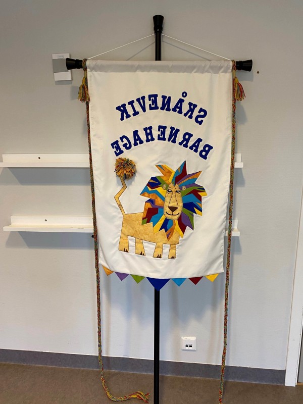 Lenke til artikkel: Barnehagen har fått ny fana