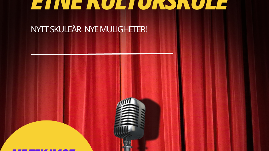 Lenke til artikkel: Ny haust - nye muligheter! Slik melder du deg inn i kulturskulen.