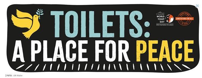 Toilets; A place for peace - Klikk for stort bilde