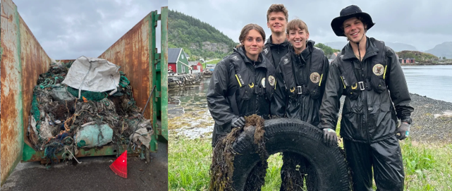 Fire menneske som ryddar boss - Klikk for stort bilde