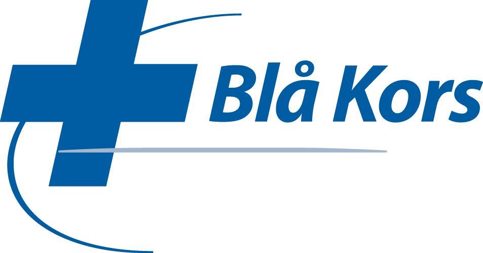 Blå Kors logo - Klikk for stort bilde
